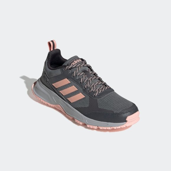 Adidas Essentials Women's Grey ROCKADIA TRAIL 3 Running SHOES EG2523 - Picture 1 of 6